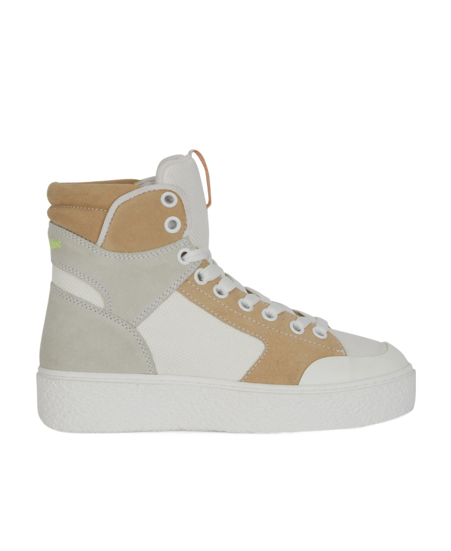 See By Chloé Logo High-top Casual Shoes In White