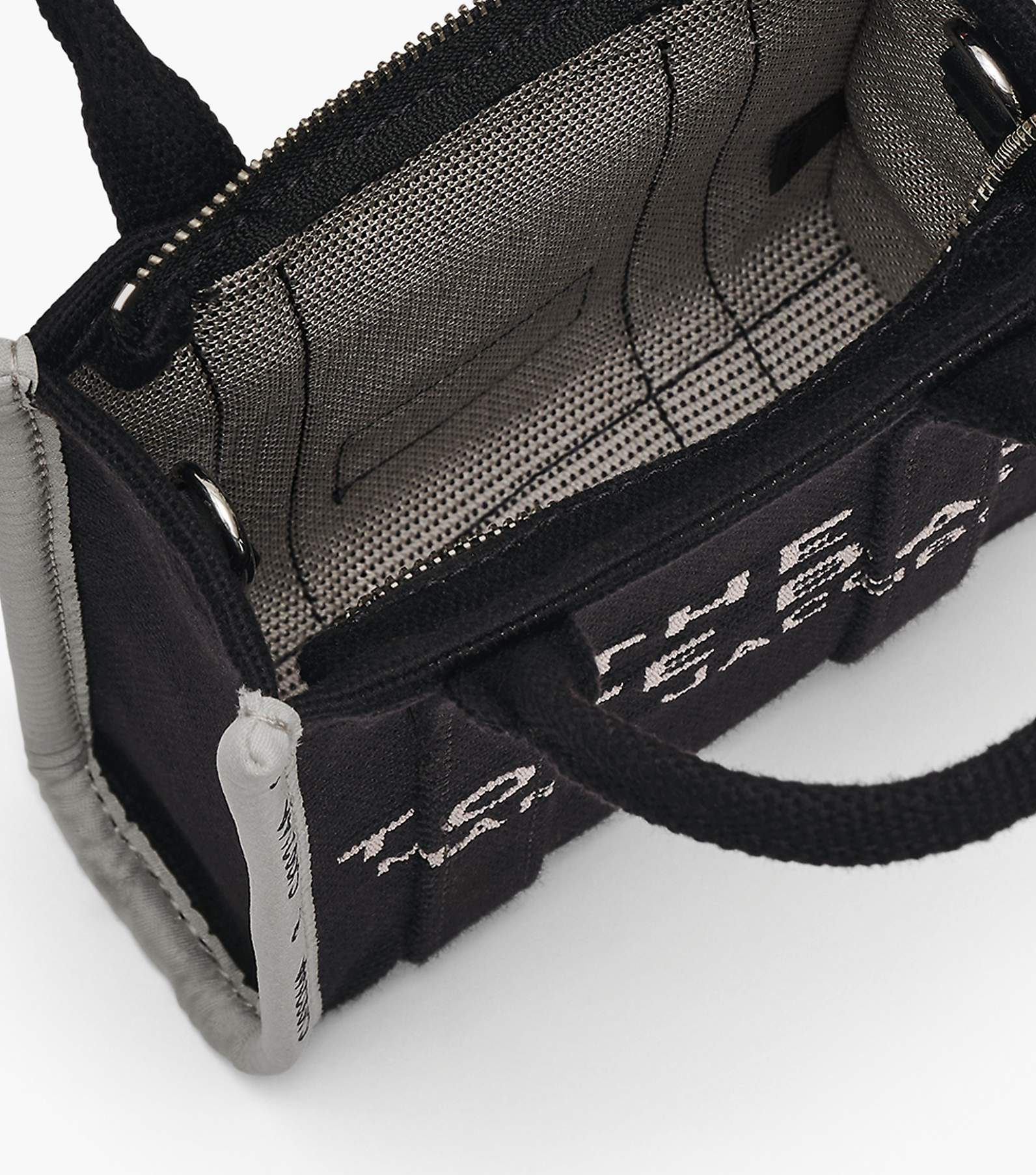 Marc Jacobs The Jacquard Crossbody Tote Bag In Black