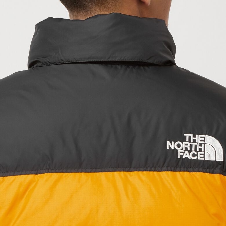 Shop The North Face Nuptse Puffer Jacket In Orange
