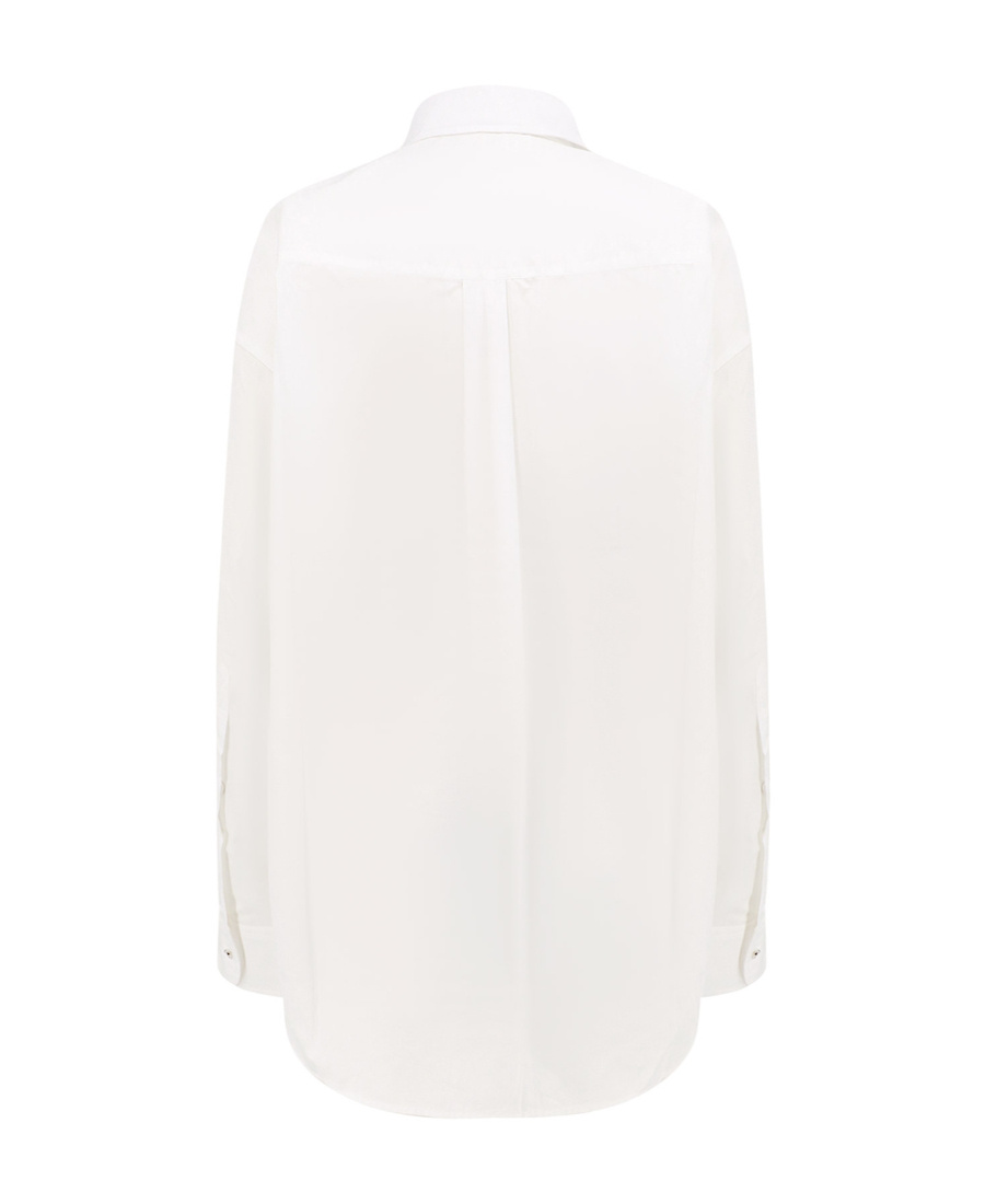 Stella Mccartney Cornelli Oversize Shirt In White