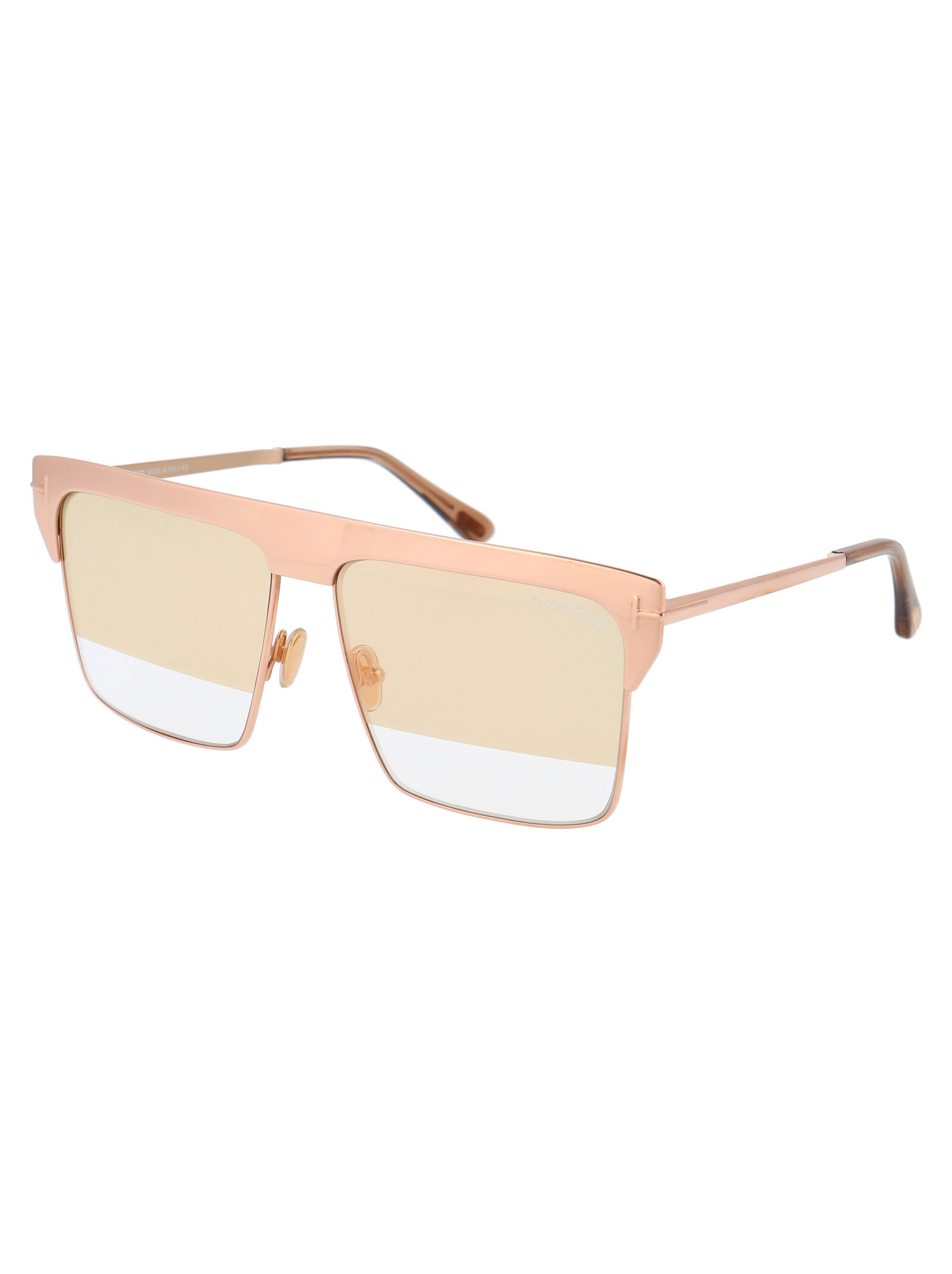 Tom Ford Square Sunglasses In Nude
