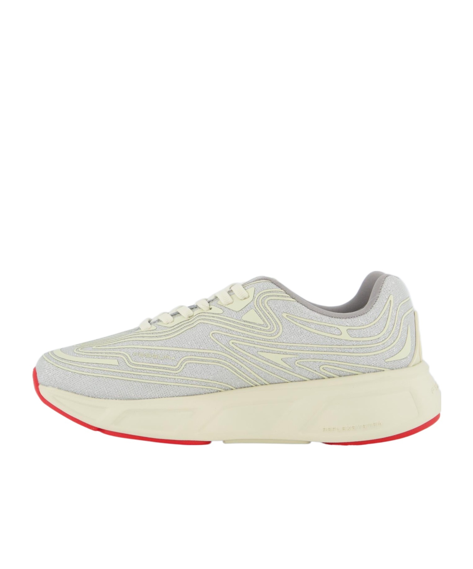 Fessura Run 01 Sneakers In Nude