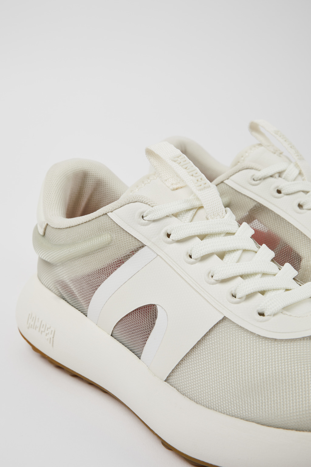 Camper Pelotas Athens Mesh Sneakers In White