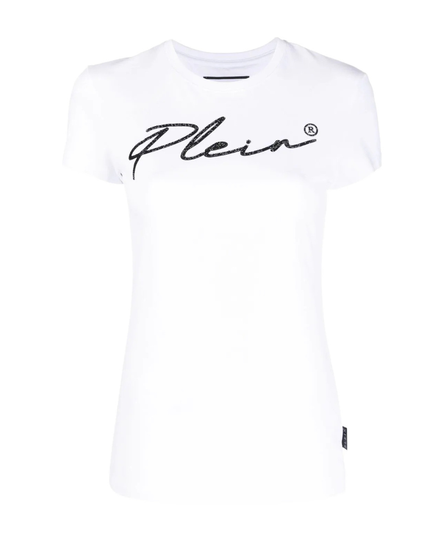 Philipp Plein Logo-print Short-sleeved T-shirt In White