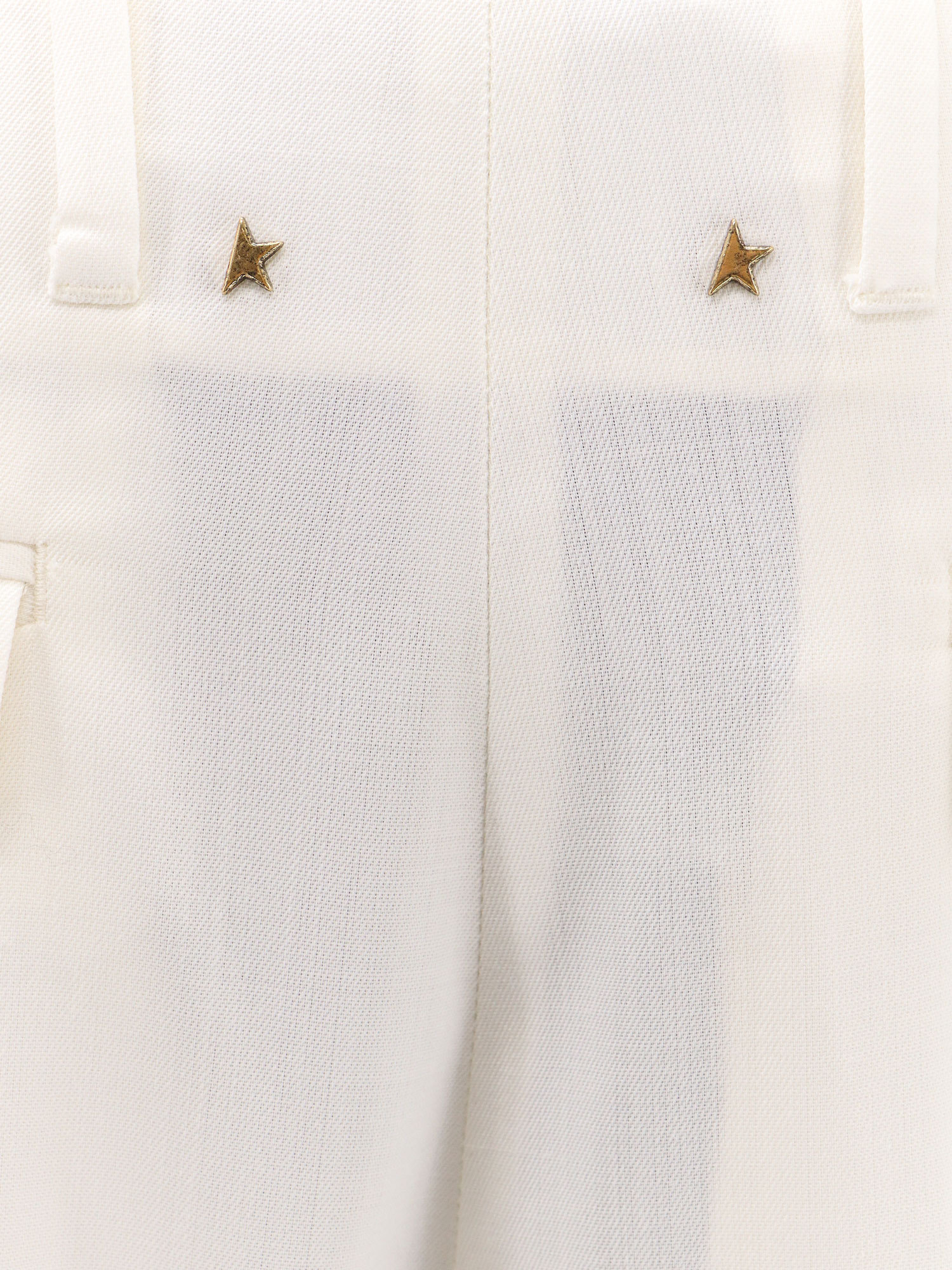 Shop Golden Goose Women's Joggers In Aged White Wool Blend