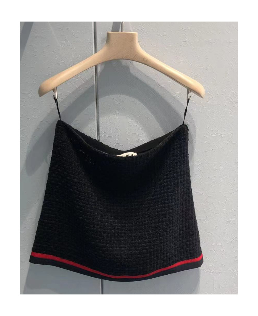 MIU MIU TWEED MINISKIRT