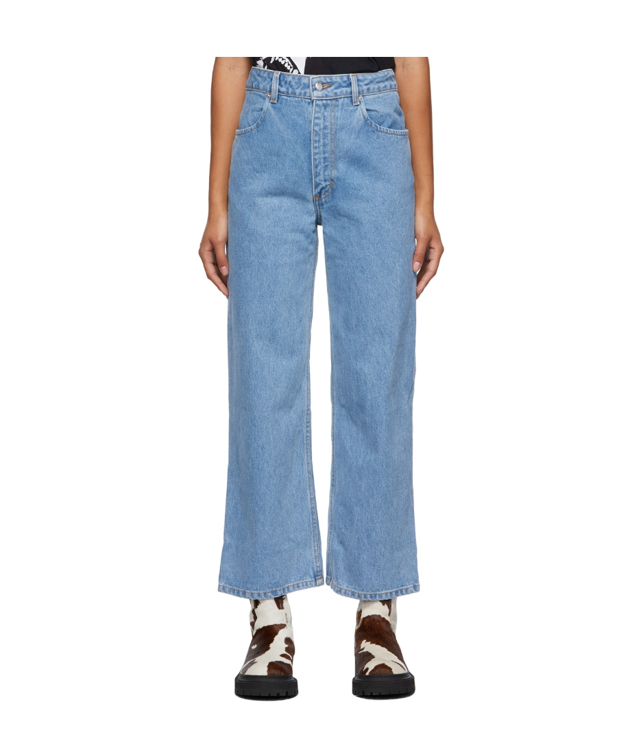 ECKHAUS LATTA WIDE LEG JEANS