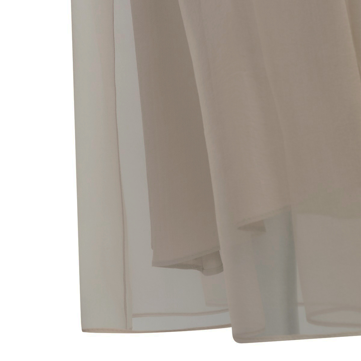 Brunello Cucinelli Monili-detail Skirt In Nude