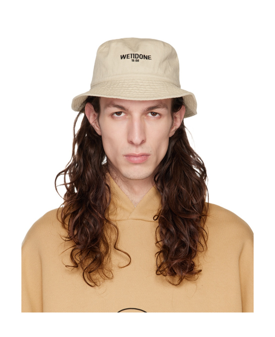 We11 Done Logo Fisherman's Hat In Nude