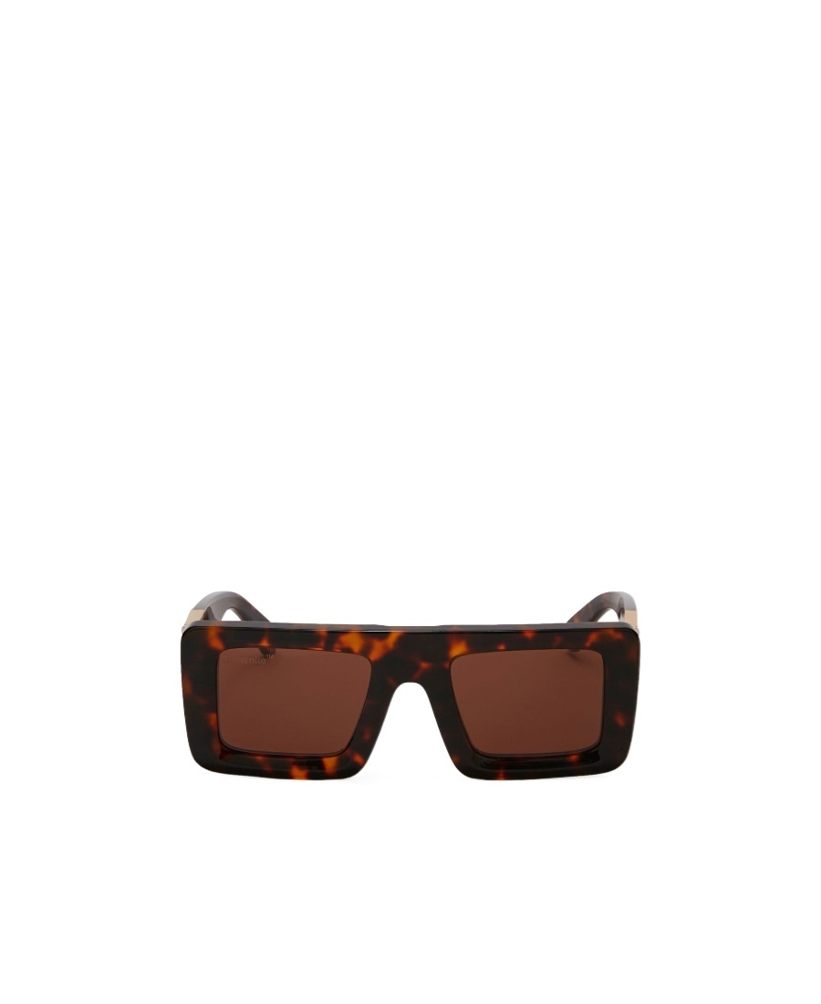 Off-white Arrows-motif Tinted Sunglasses In Brown