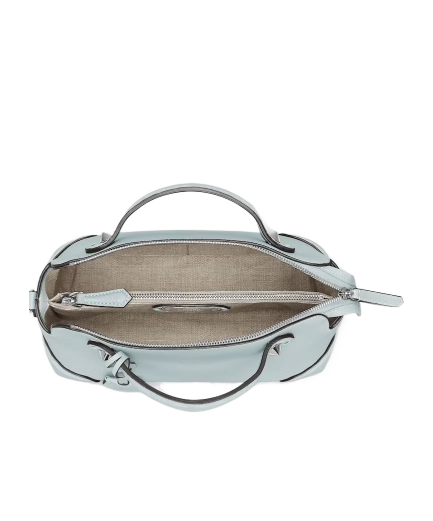 Fendi By The Way Leather Medium Bag In Blue