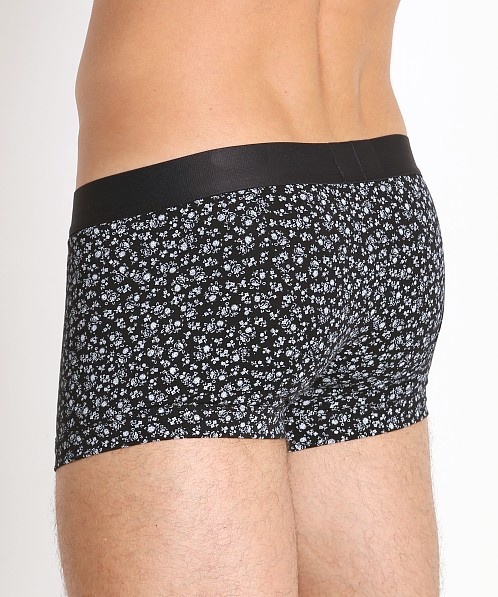 Emporio Armani Printed Boxer Underwear In Black