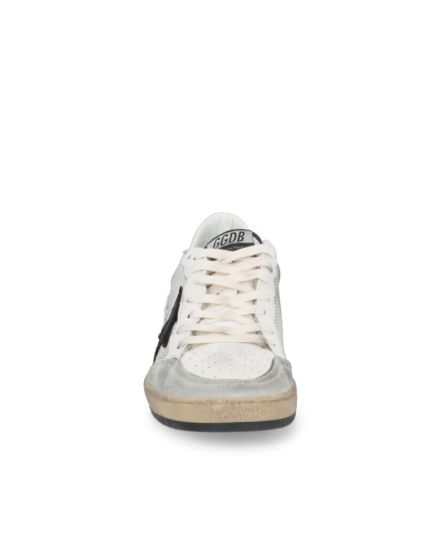 Golden Goose Ball Star Low-top Sneakers In White