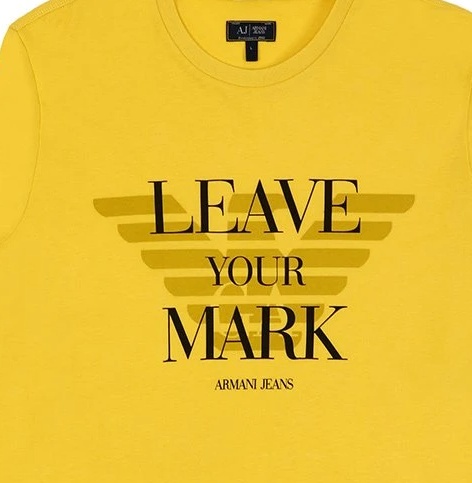 ARMANI JEANS T-SHIRT WITH ROUND NECK AND LONG SLEEVES