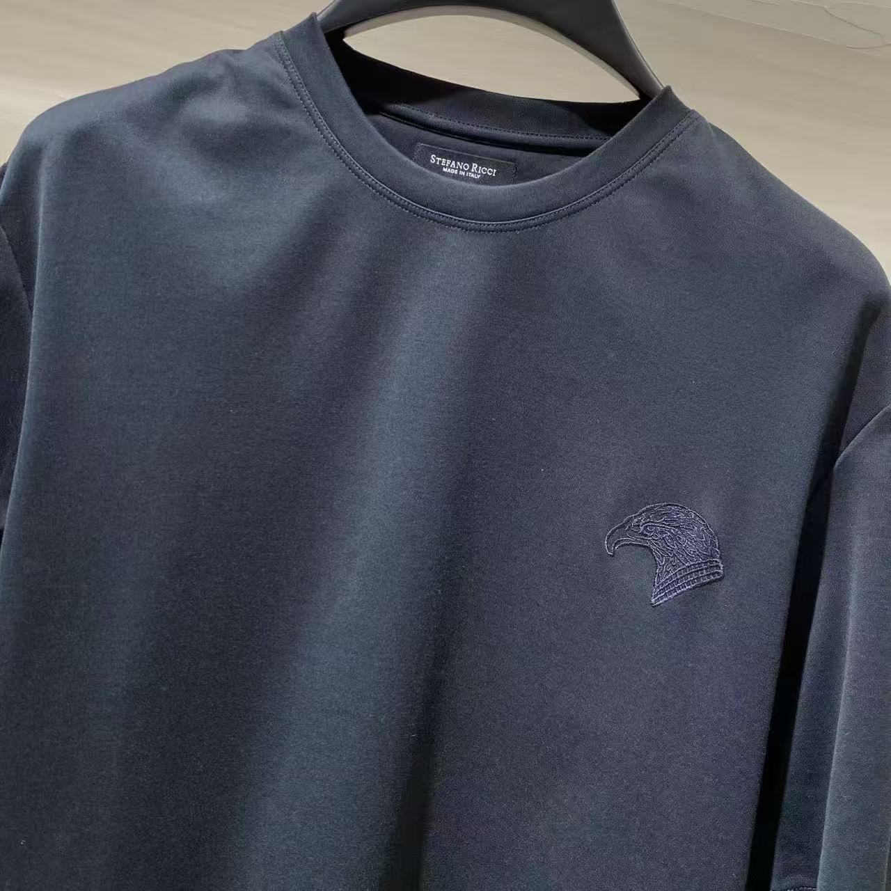 Stefano Ricci Short-sleeved T-shirt In Blue