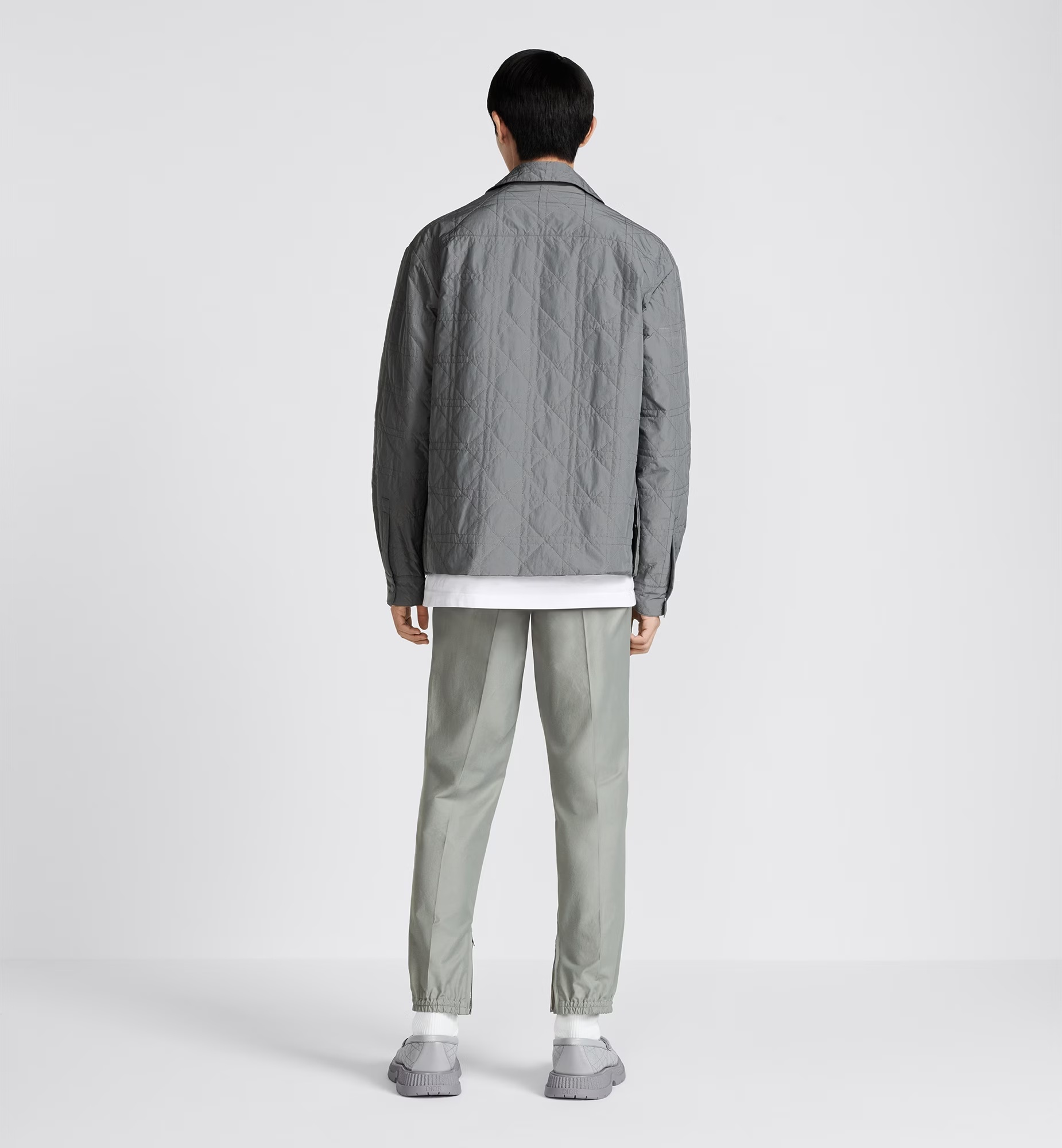 Dior Rope Waist Sweatpants In Gray