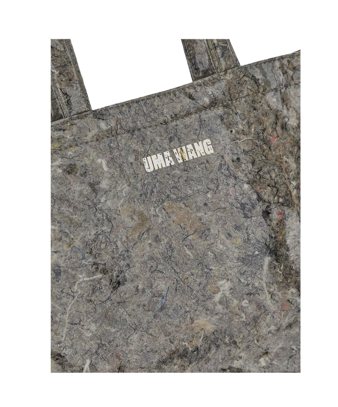 Uma Wang Double-handle Handbag In Gray