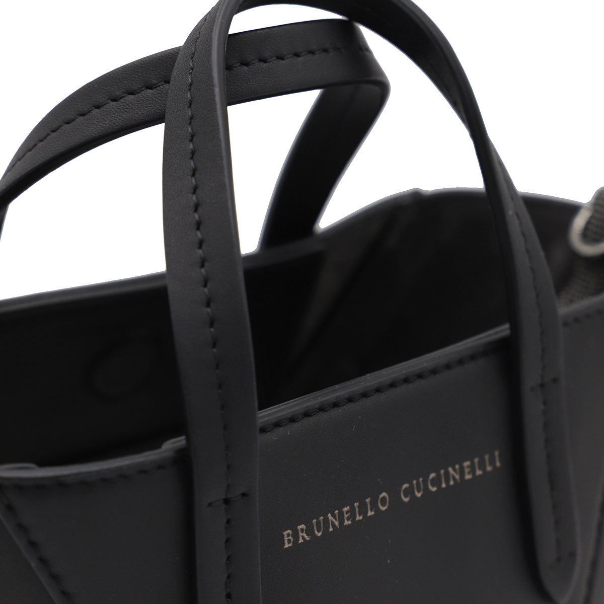 BRUNELLO CUCINELLI LOGO CROSS-BODY BAG 