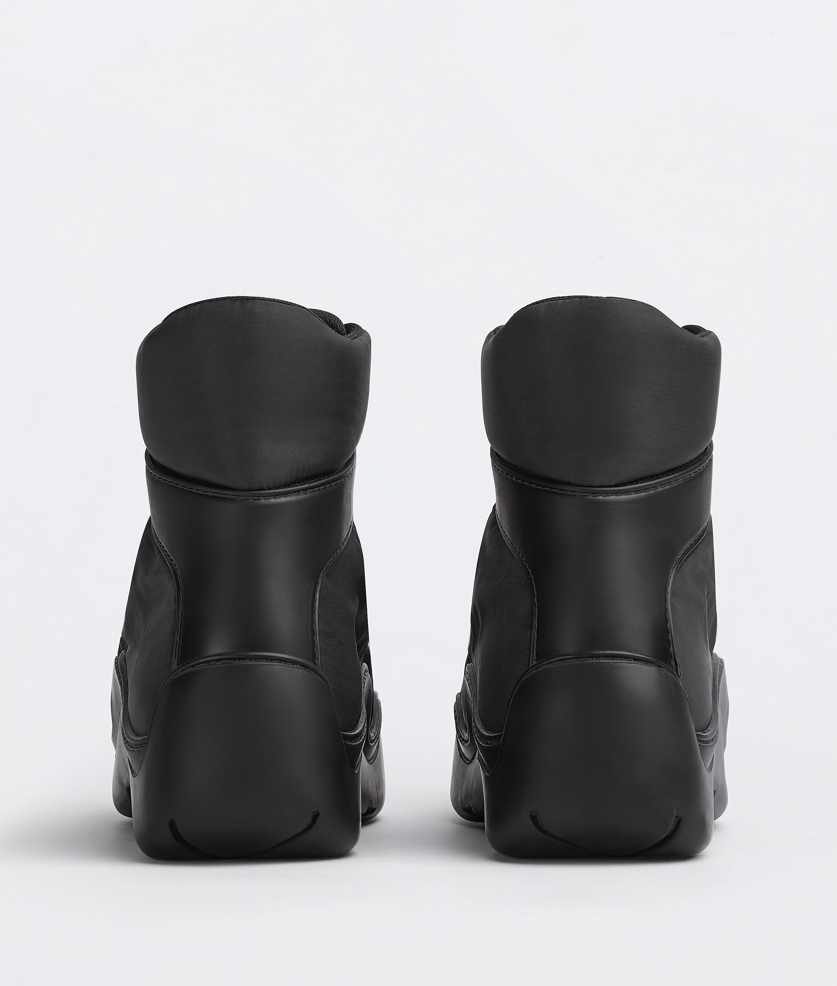 Shop Bottega Veneta Puddle Lace-up Boots In Black