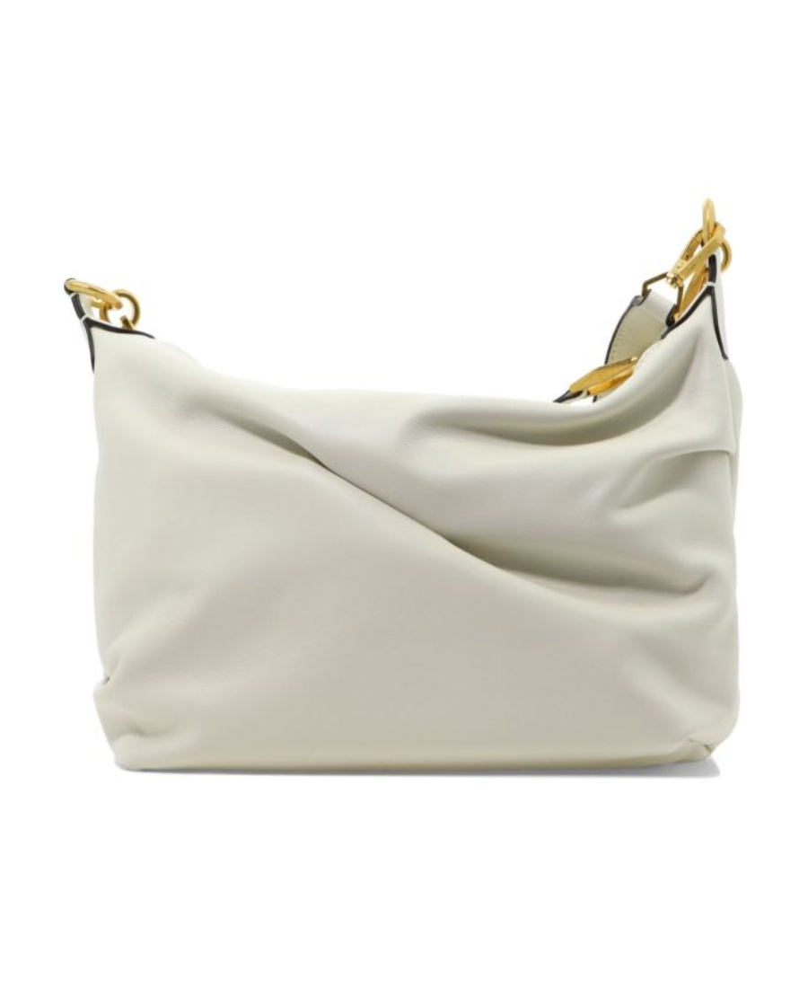 Jimmy Choo Diamond Shoulder Bag In Gray