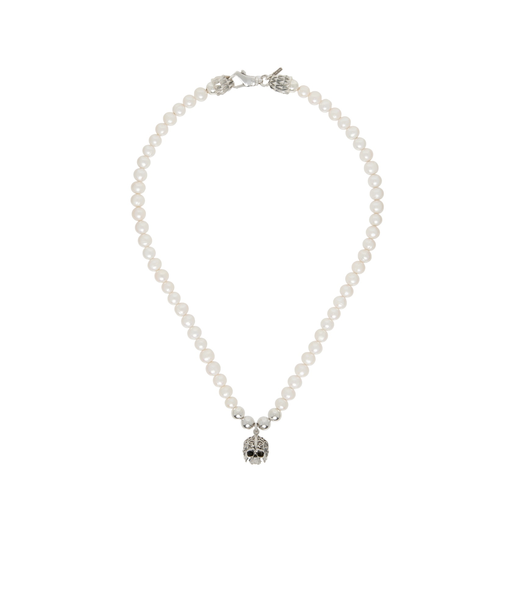 Emanuele Bicocchi Pendant Necklace In White