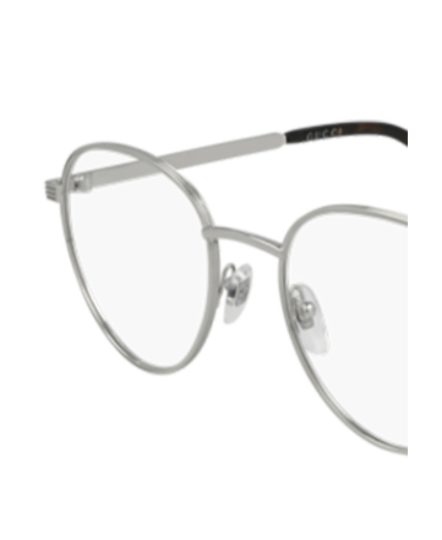 Gucci Round-frame Glasses In Metallic