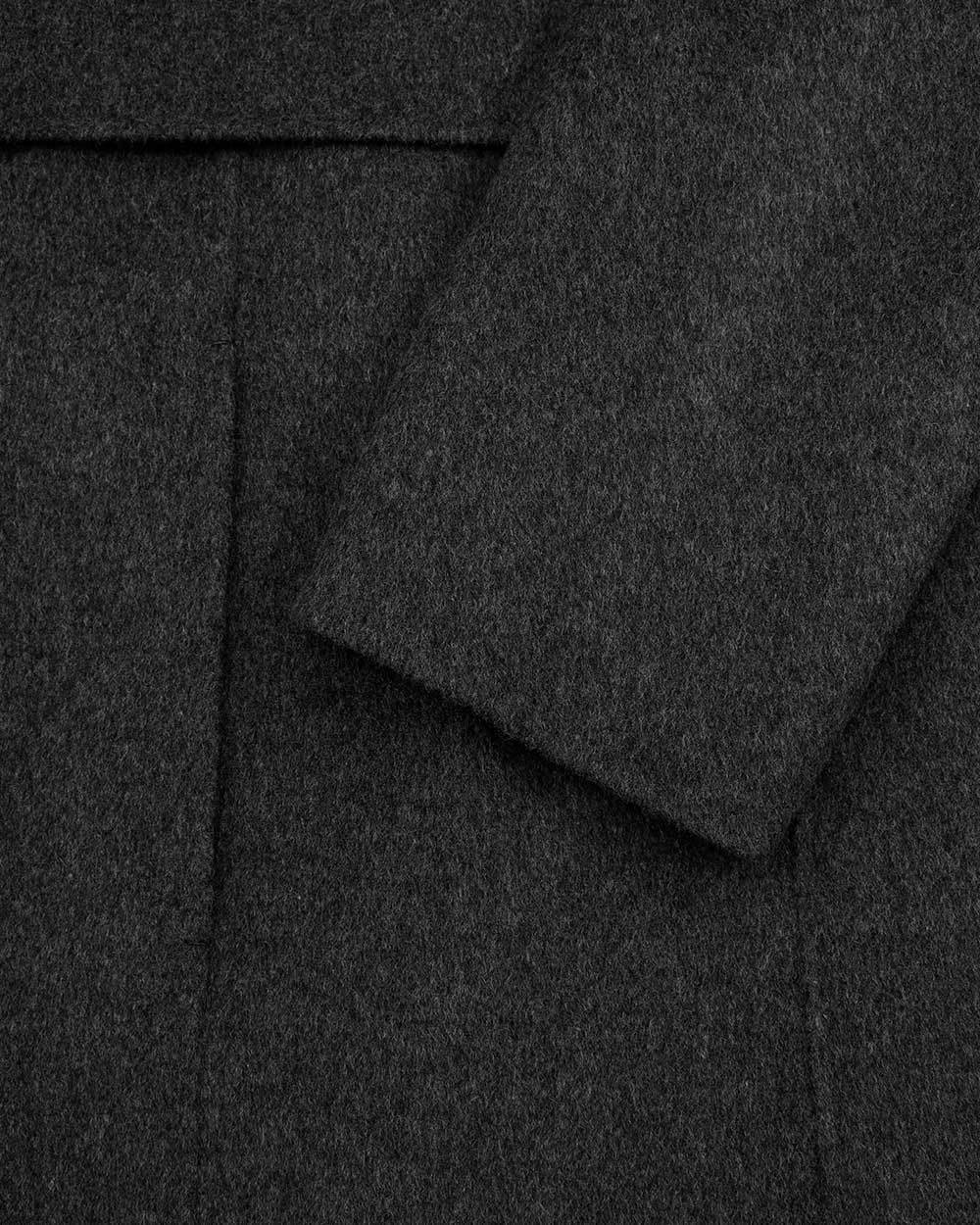 Max Mara Lapel Waist Coat In Gray