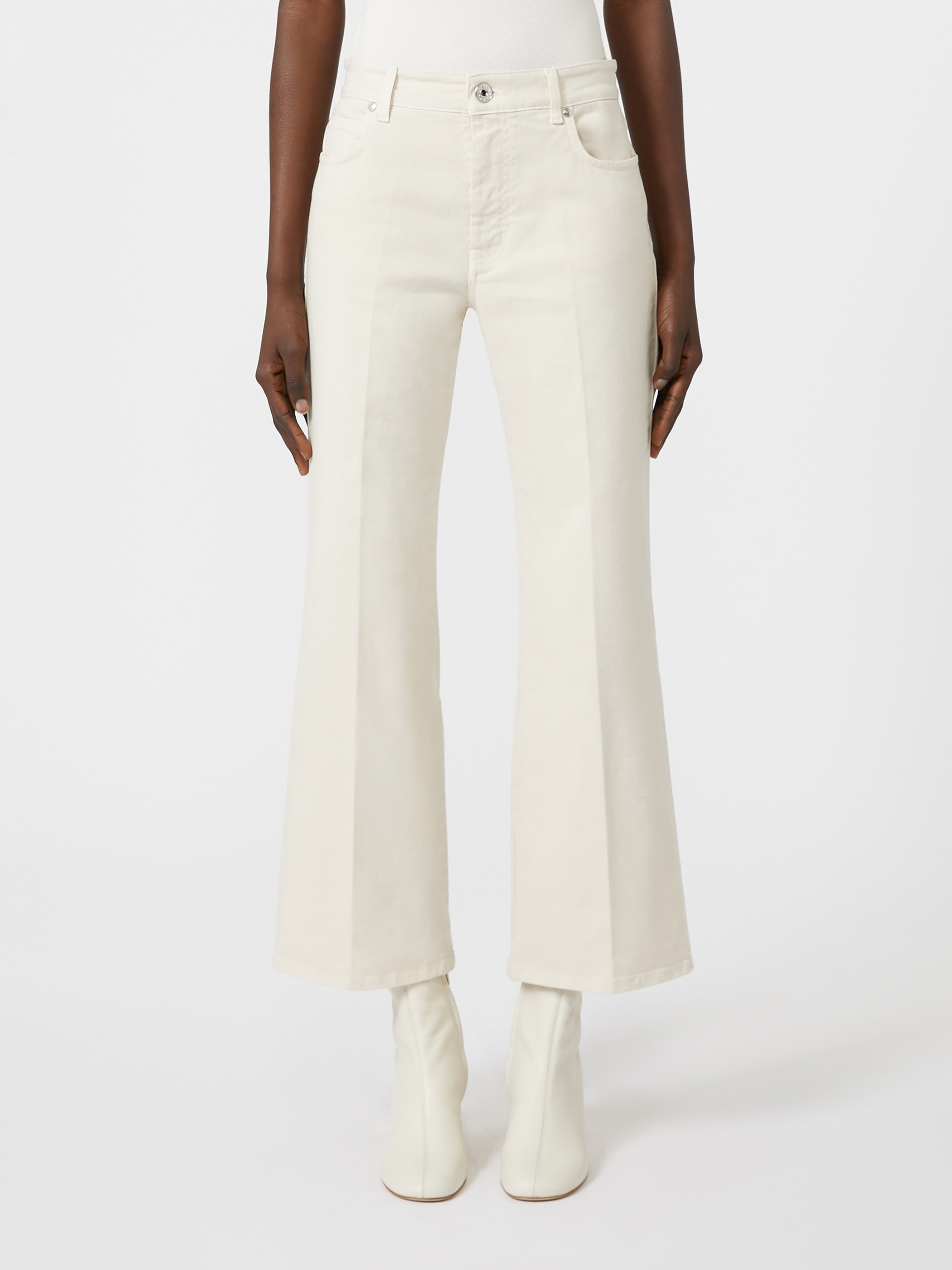 Weekend Max Mara Cotton Bull Denim Jeans