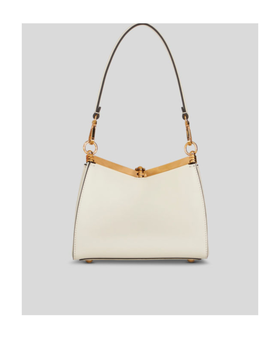 Etro Small Vela Shoulder Bag In White
