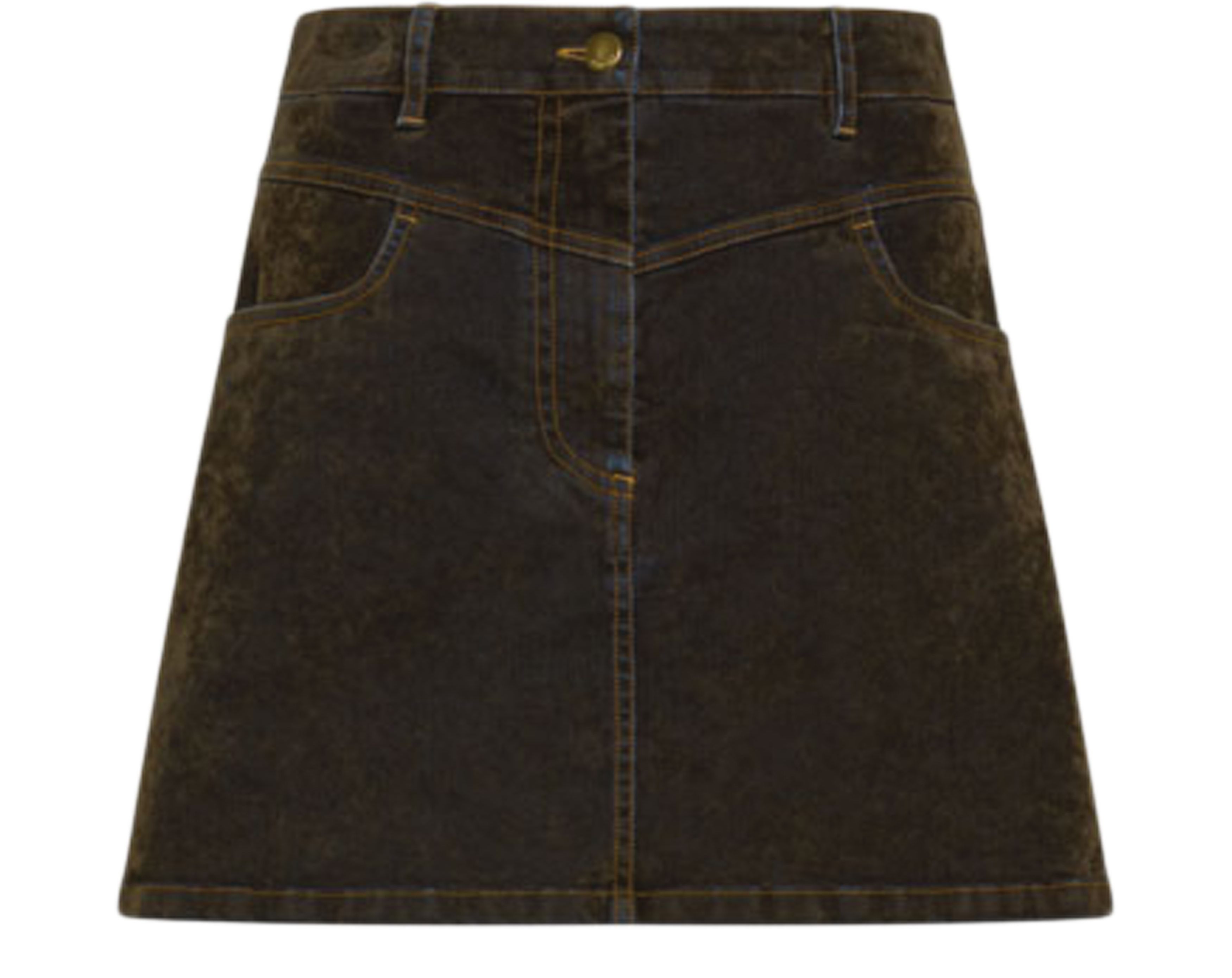 MOMONÍ DENIM MINI SKIRT 