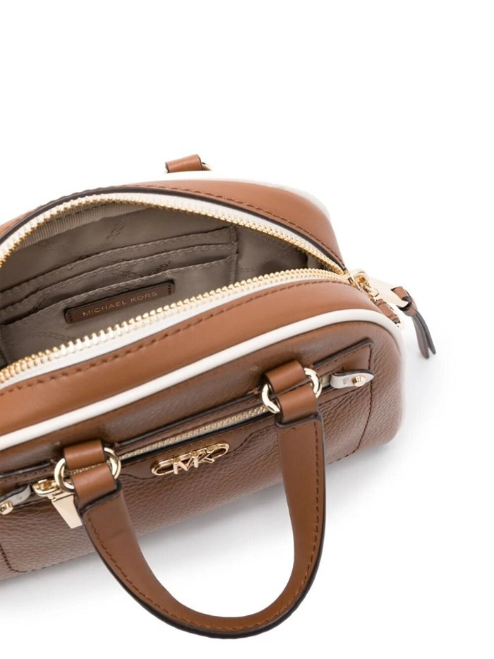Michael Michael Kors Small Williamsburg Leather Crossbody Bag In Brown