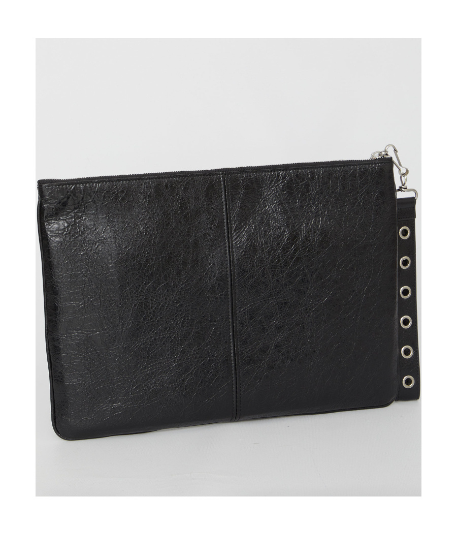 Balenciaga Men's Le Cagole Pouch In Black