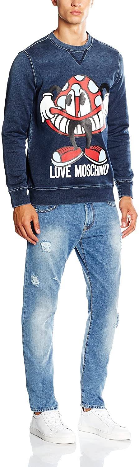 MOSCHINO LOGO SPORTS SWEATER
