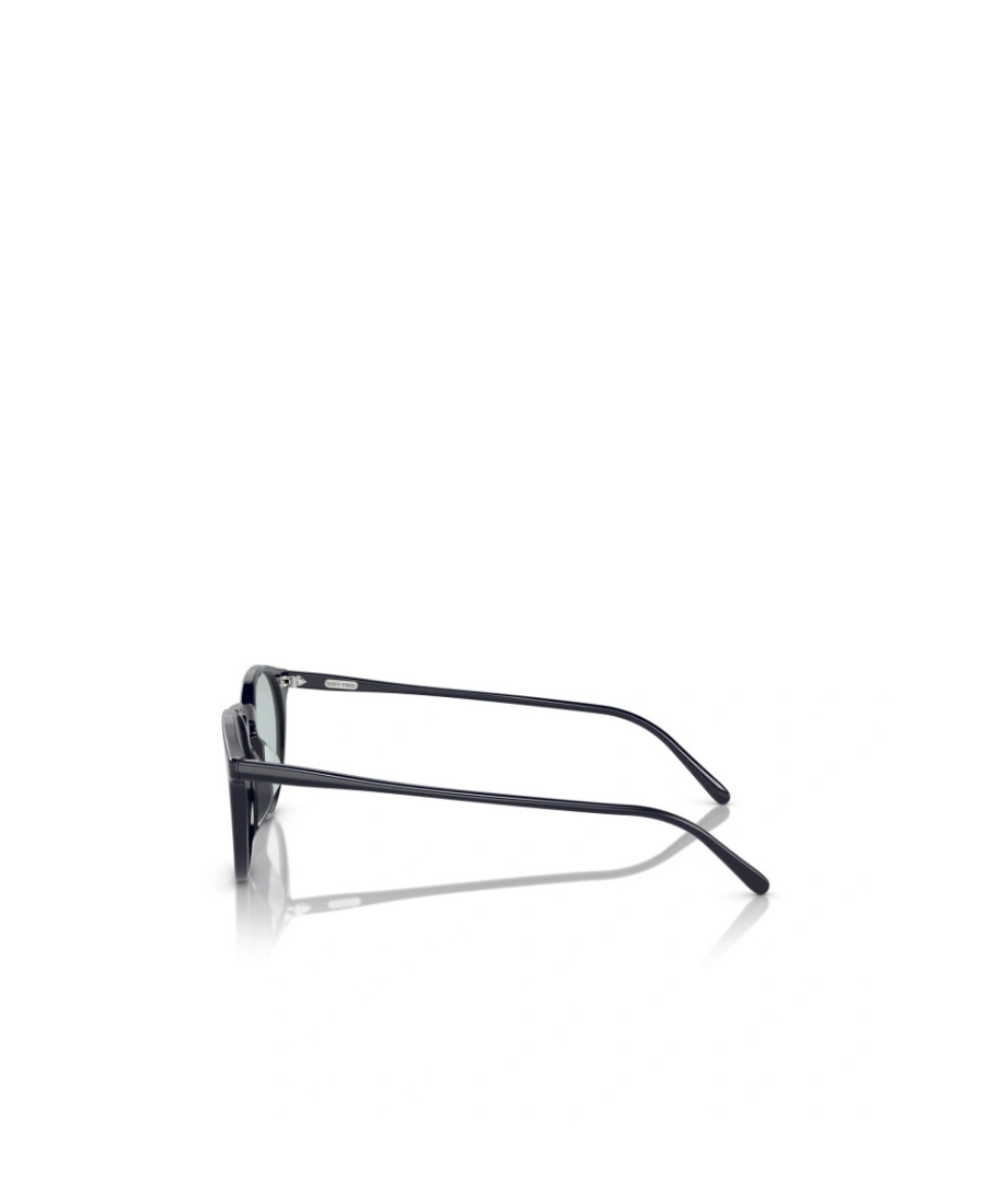 Oliver Peoples Geometric Frame Round Sunglasses In Green