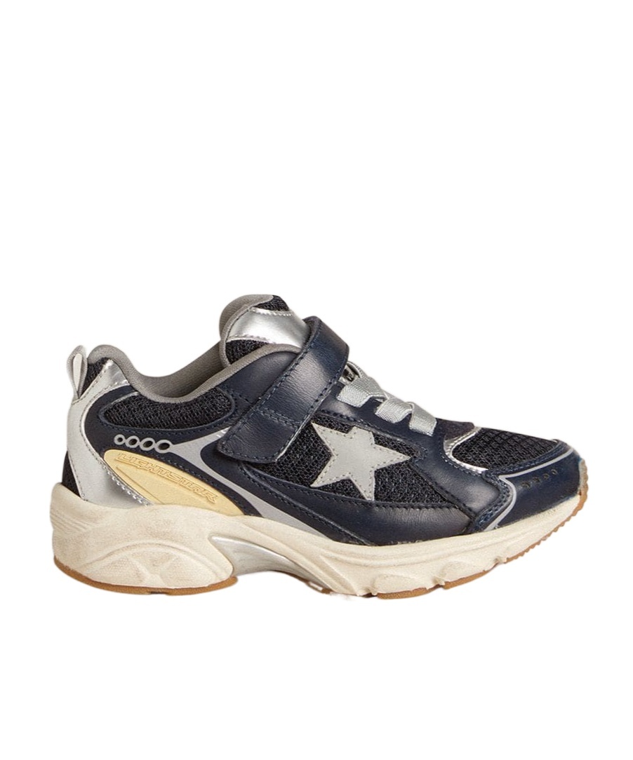Golden Goose Kids Young Lightstar Sneakers In Multi