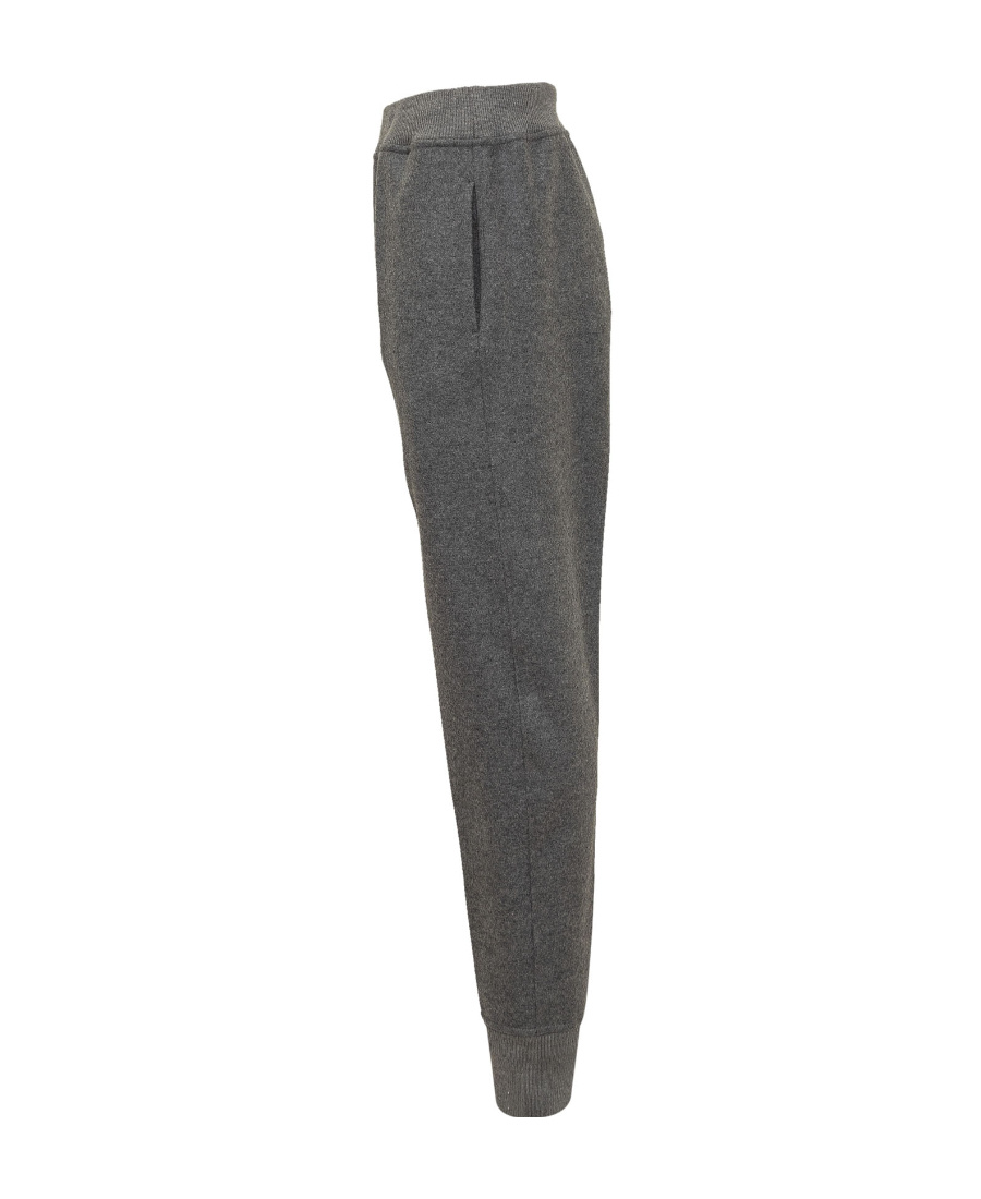 Jil Sander Elasticated-waistband Wool Track Pants In Black