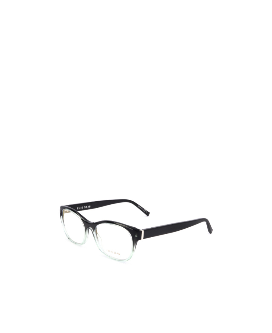 Elie Saab Es Rectangular Frame Glasses In White