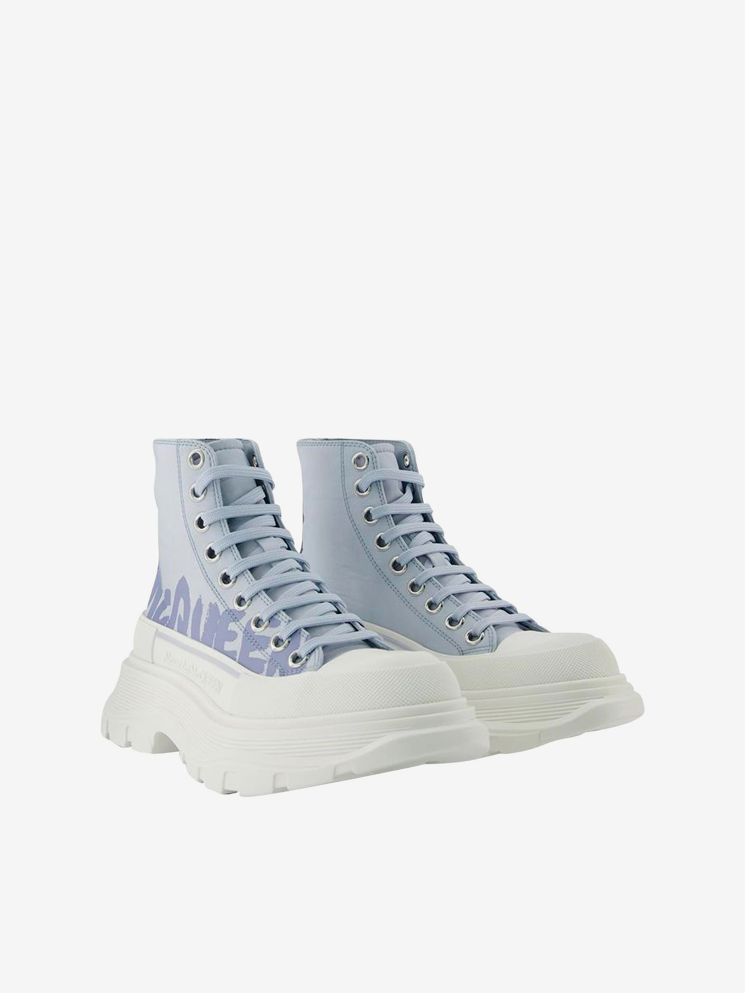 ALEXANDER MCQUEEN TREAD SLICK HIGH-TOP SNEAKERS