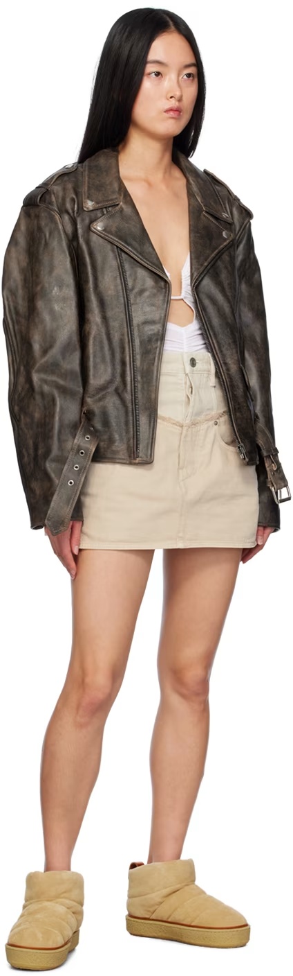 Isabel Marant Tan Suede Pillow Boots In Green
