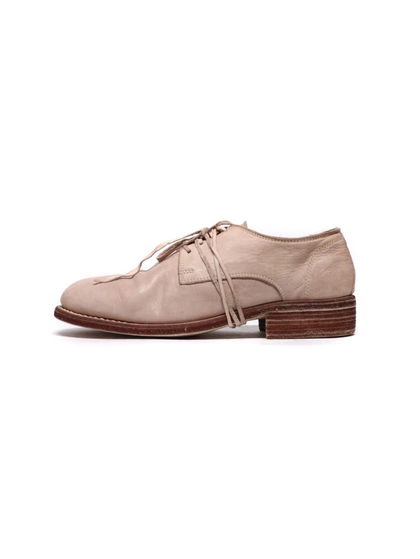 Guidi 992 Lacing Oxford Shoes In Nude