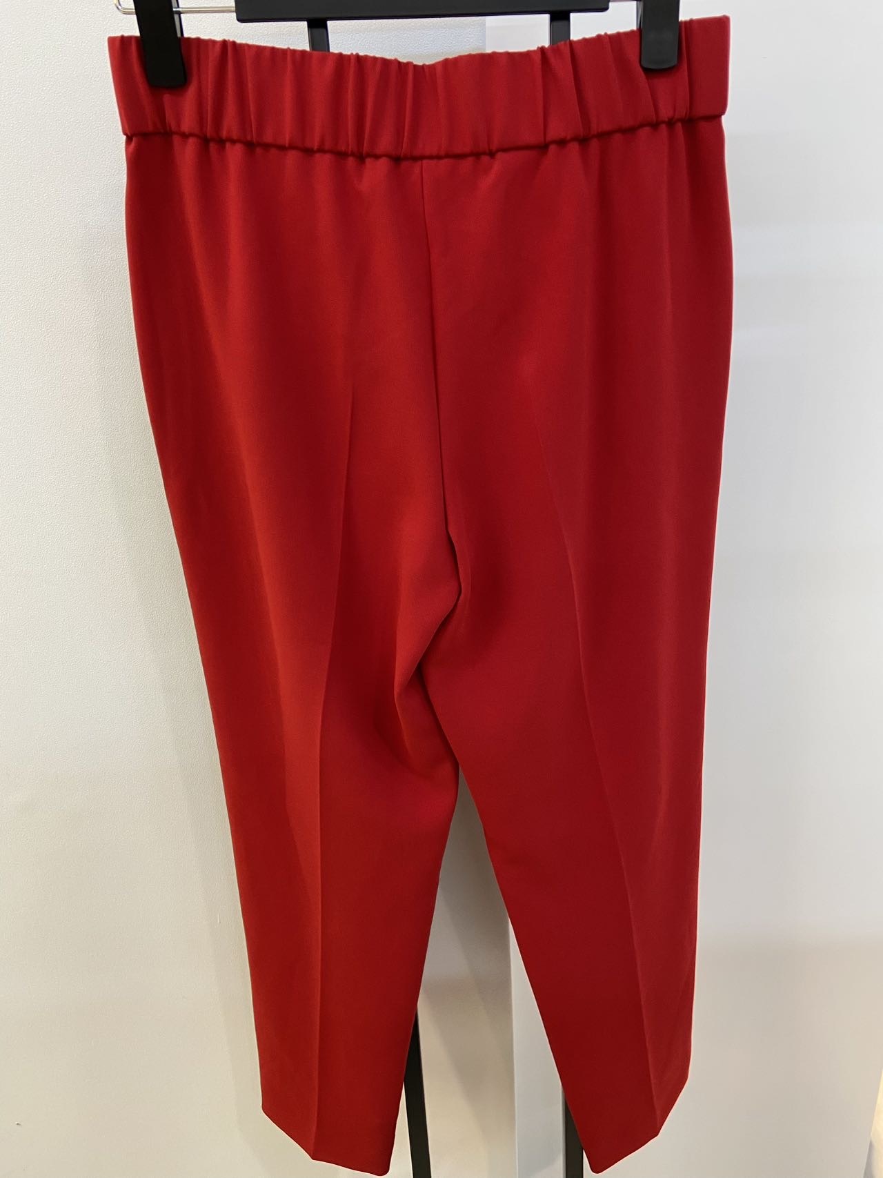 Moschino Elastic Waist Casual Pants In Red