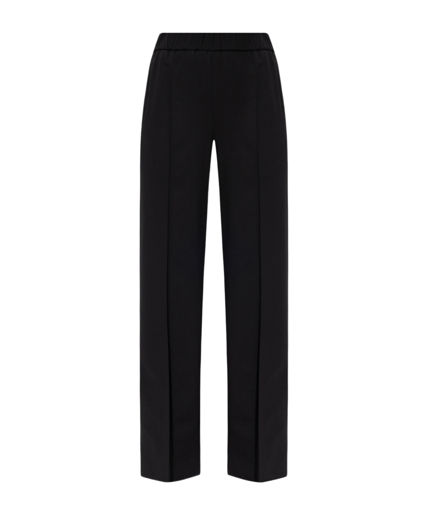 Dolce & Gabbana Pressed-crease Trousers In Black