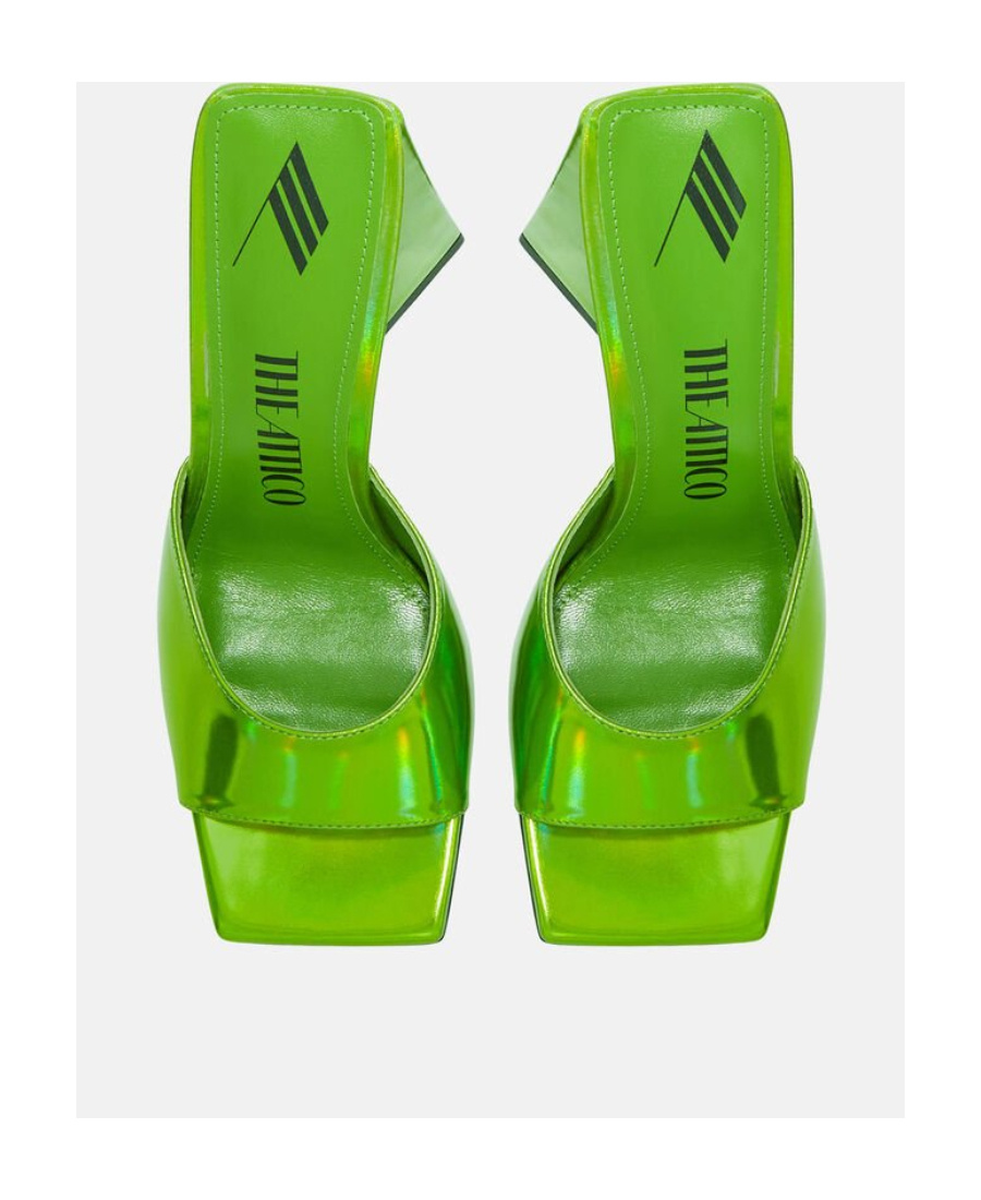 Attico Heels In Green