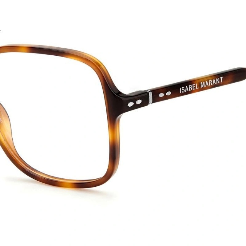 Isabel Marant Geometric Flat Mirror In Brown
