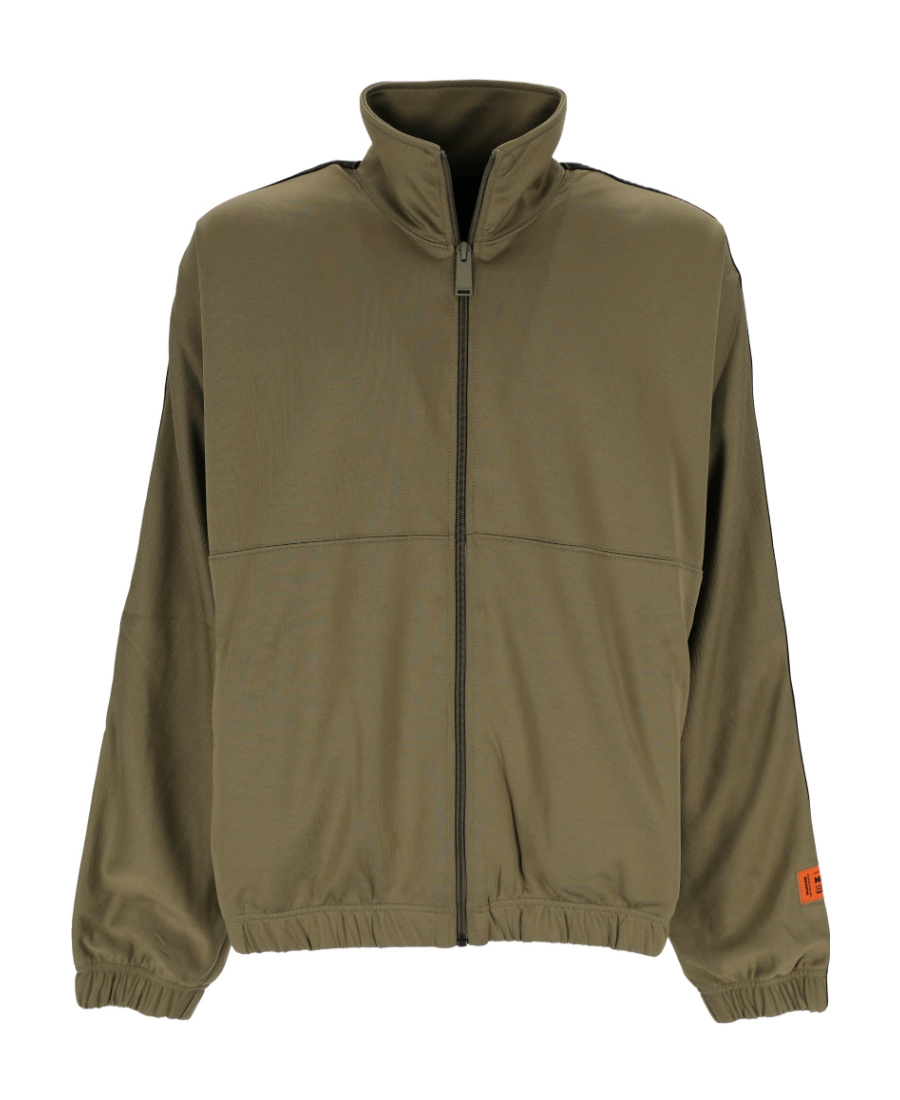 Heron Preston Logo Casual Jacket In Green