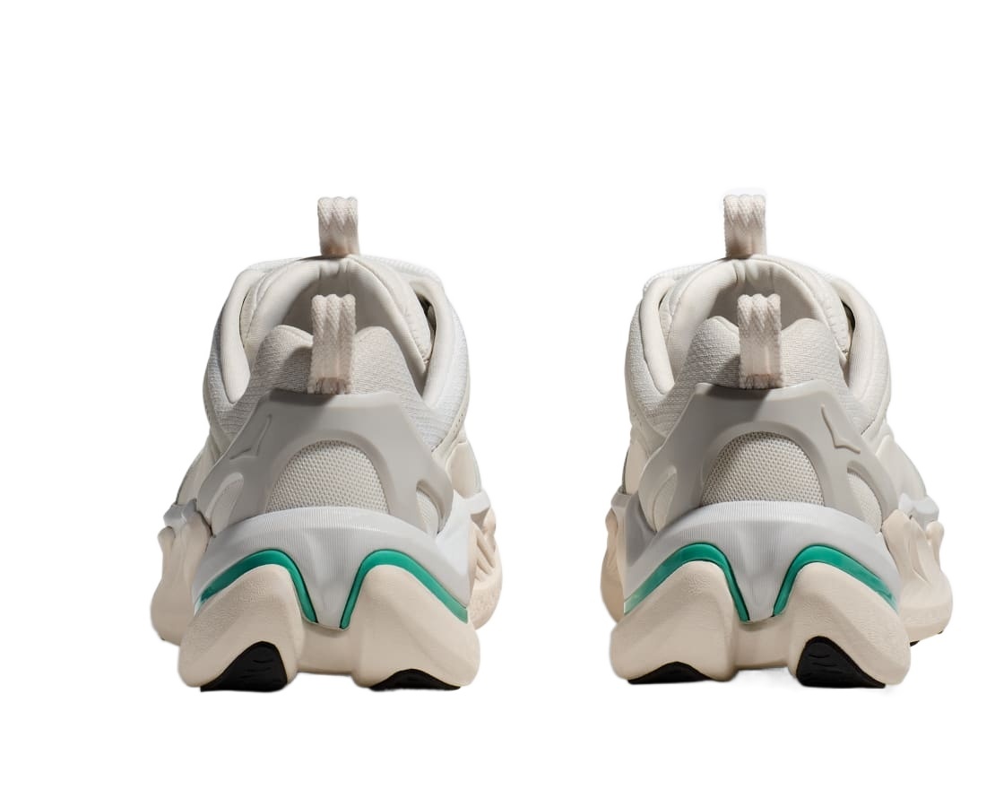 Hoka Elevon X Platform Sneaker In White