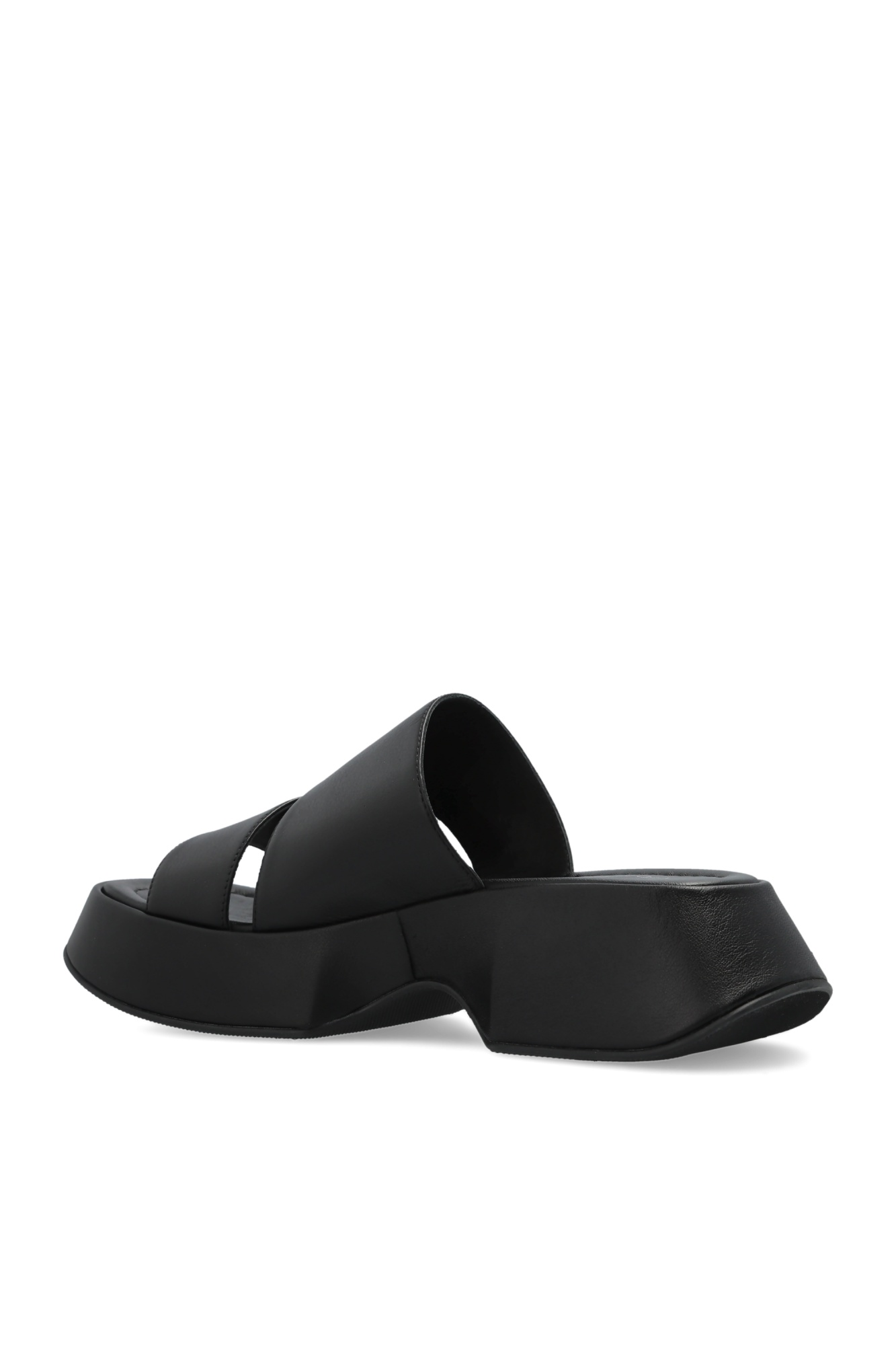 Vic Matie Mini Yoko Open Toe Sandals In Black