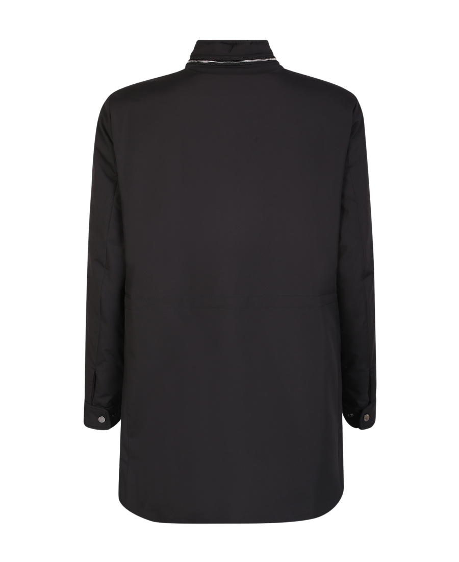 Moorer Long-sleeved Down Jacket In Black