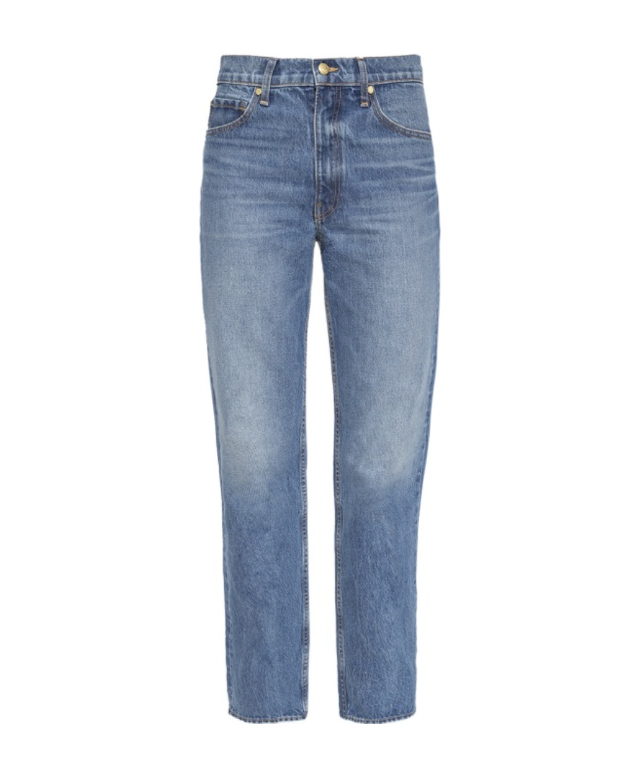 Ulla Johnson Logo Jeans In Blue