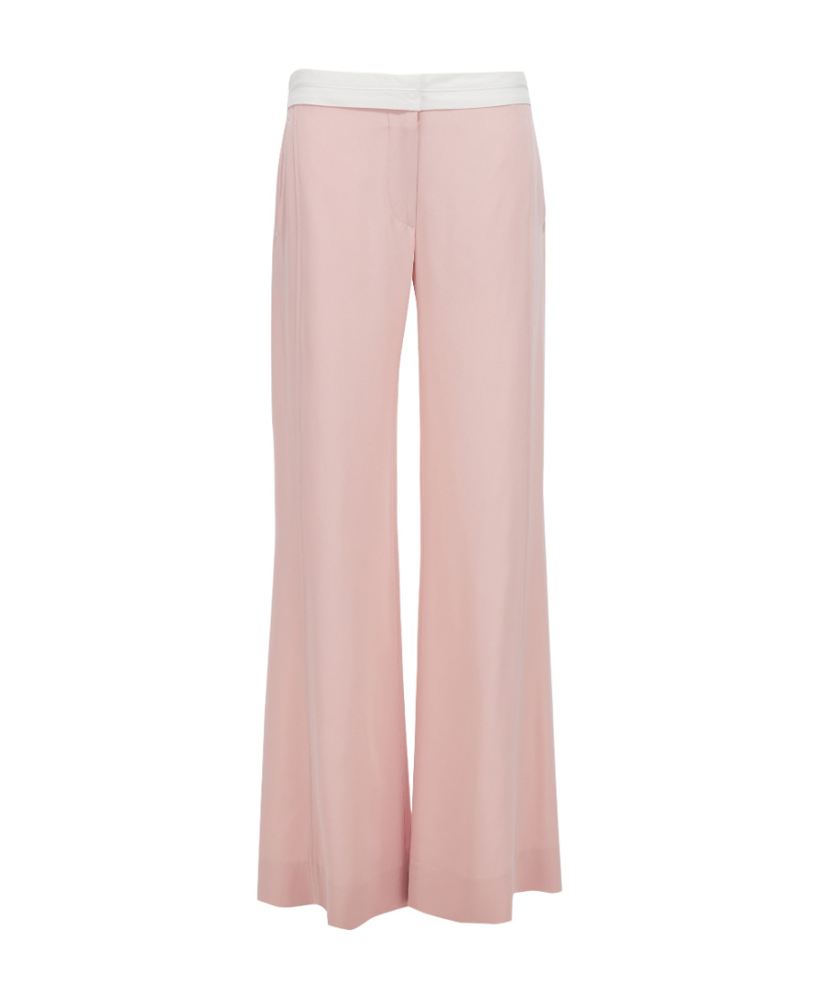 VICTORIA BECKHAM SIDE-PANEL DETAIL FLARED TROUSERS